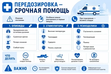 Помощь при передозировке в Вязьме