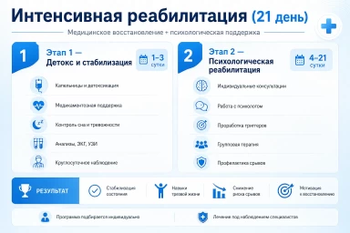 Реабилитация за 21 день в Вязьме